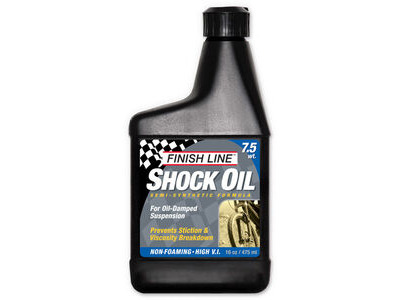 FINISH LINE Shock Oil 7.5wt 16oz/475ml