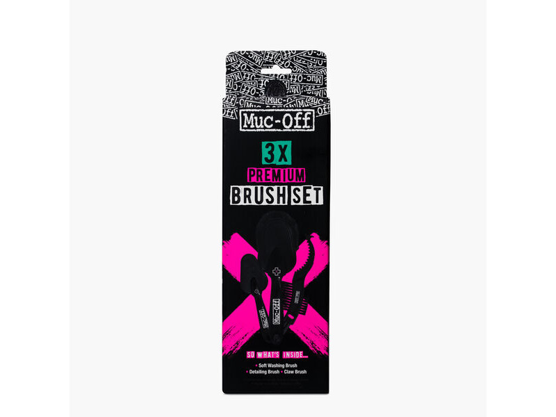 MUC-OFF 3x Premium Brush Kit click to zoom image