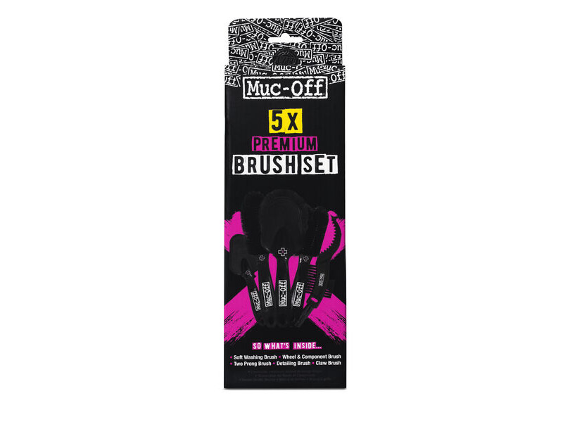 MUC-OFF 5x Premium Brush Kit click to zoom image