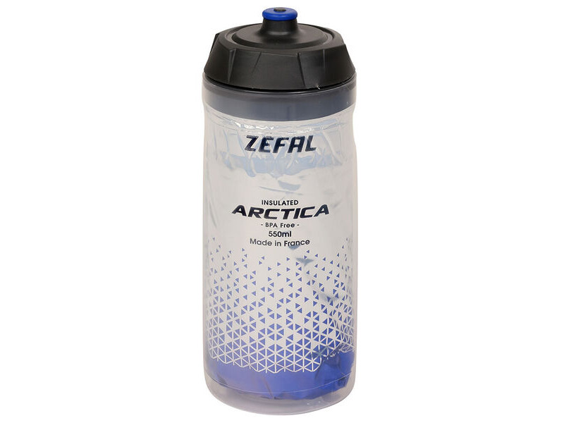 ZEFAL Arctica 55 Silver/Blue Bottle click to zoom image