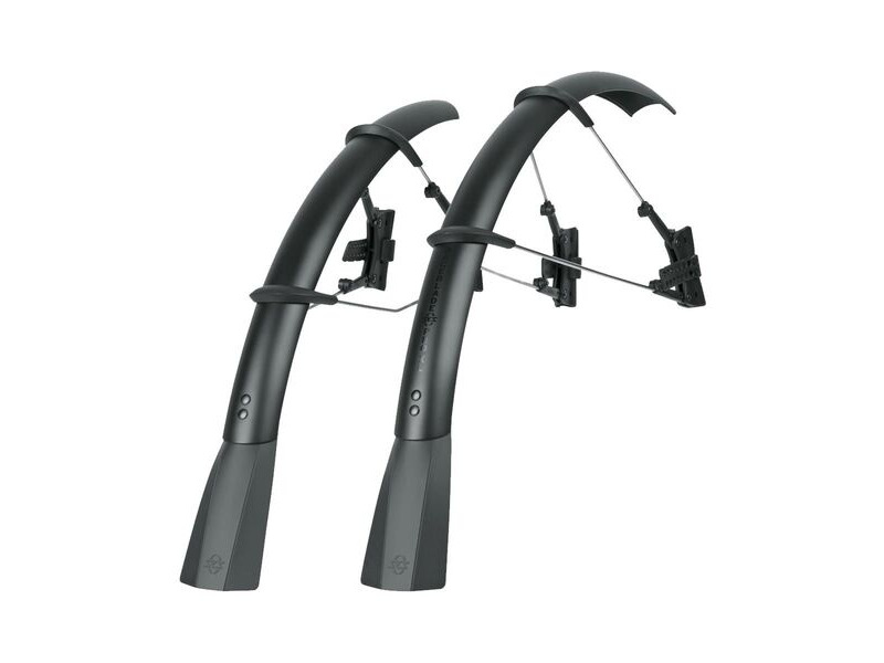 SKS Raceblade Pro XL Stealth Series Mudguard Set click to zoom image