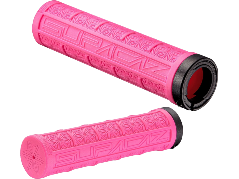 SUPACAZ GRIZIPS GRIP Neon Pink click to zoom image