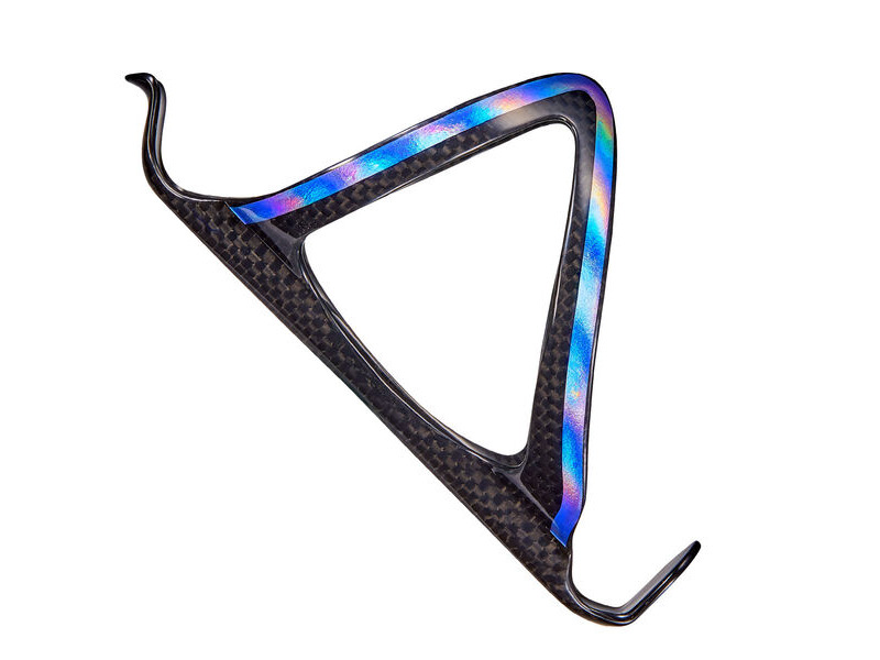 SUPACAZ Fly Cage Carbon Bottle Cage Oil Slick click to zoom image