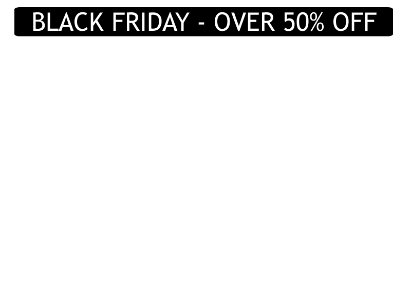 Black Friday over 50% off (overlay image)