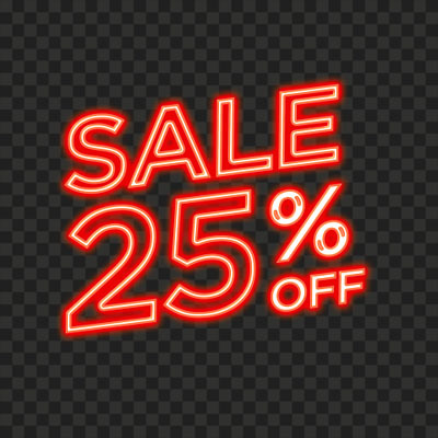25% off